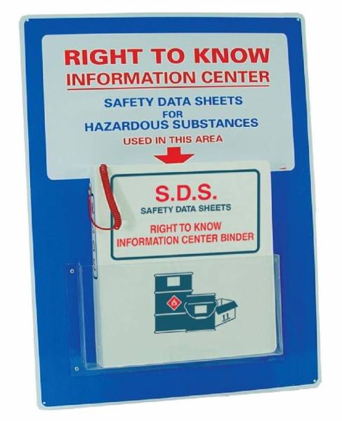 SDS Right To Know Info Center