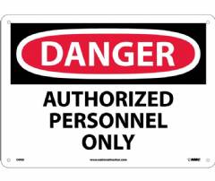 Dgr. Authorized Personnel Only