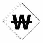 Letter - W - NFPA Decal