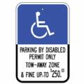 Florida State Specification Handicap Parking Sign