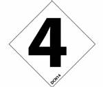#4 DECAL for NFPA label 6"