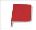 VINYL FLAG ORANGE 18x18"