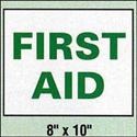 FIRST AID SIGN