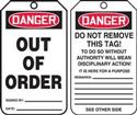 Dgr. Out Of Order Tags