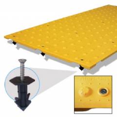 Alertcast Detectable Warnings Mat for Wet Concrete #3