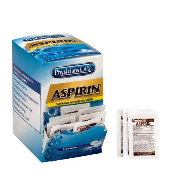 100% Aspirin 50packs(100) / box