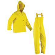 3 Pc Yellw Rainsuit 0.20mm 4XL