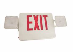 Sgl/dbl  Exit Sign Bat W/ Light