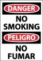 Danger No Smoking 10x14"