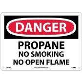 Danger Propane No Smoking 10x14