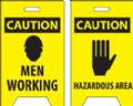 Caution Men Working / Hazardous Floor Sign