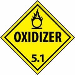 Oxidizer Labels 4x4