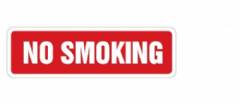 No Smoking Decal