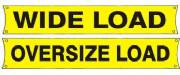 Wide Load/ Oversize Load Banner