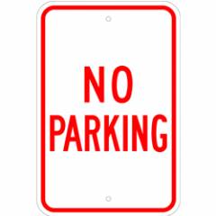 No Parking Sign