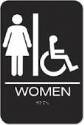 Restroom Women W/ Handicap & Braille