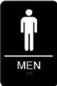 Restroom Men W/out Handicap W/braille