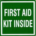 First Aid Inside Decal (paper) 5x5"