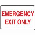 Emergency Exit Only