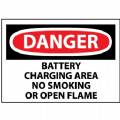 Danger Battery Area No Smoking Or Open Flame