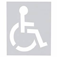 Handicap Symbol Stencil